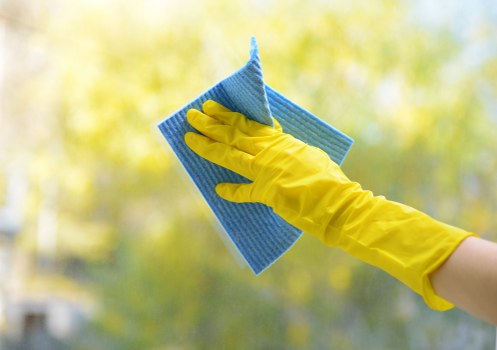 Cleaning dust and residue after renovation in a Highbury home