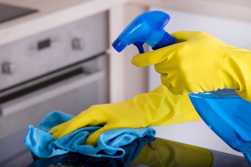 Closing a resolved oven cleaning complaint