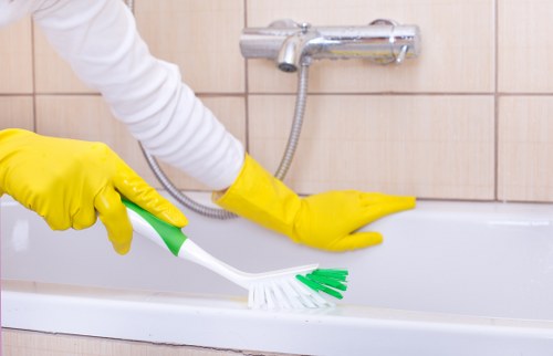 Detailed builders clean in a Highbury flat with careful access planning